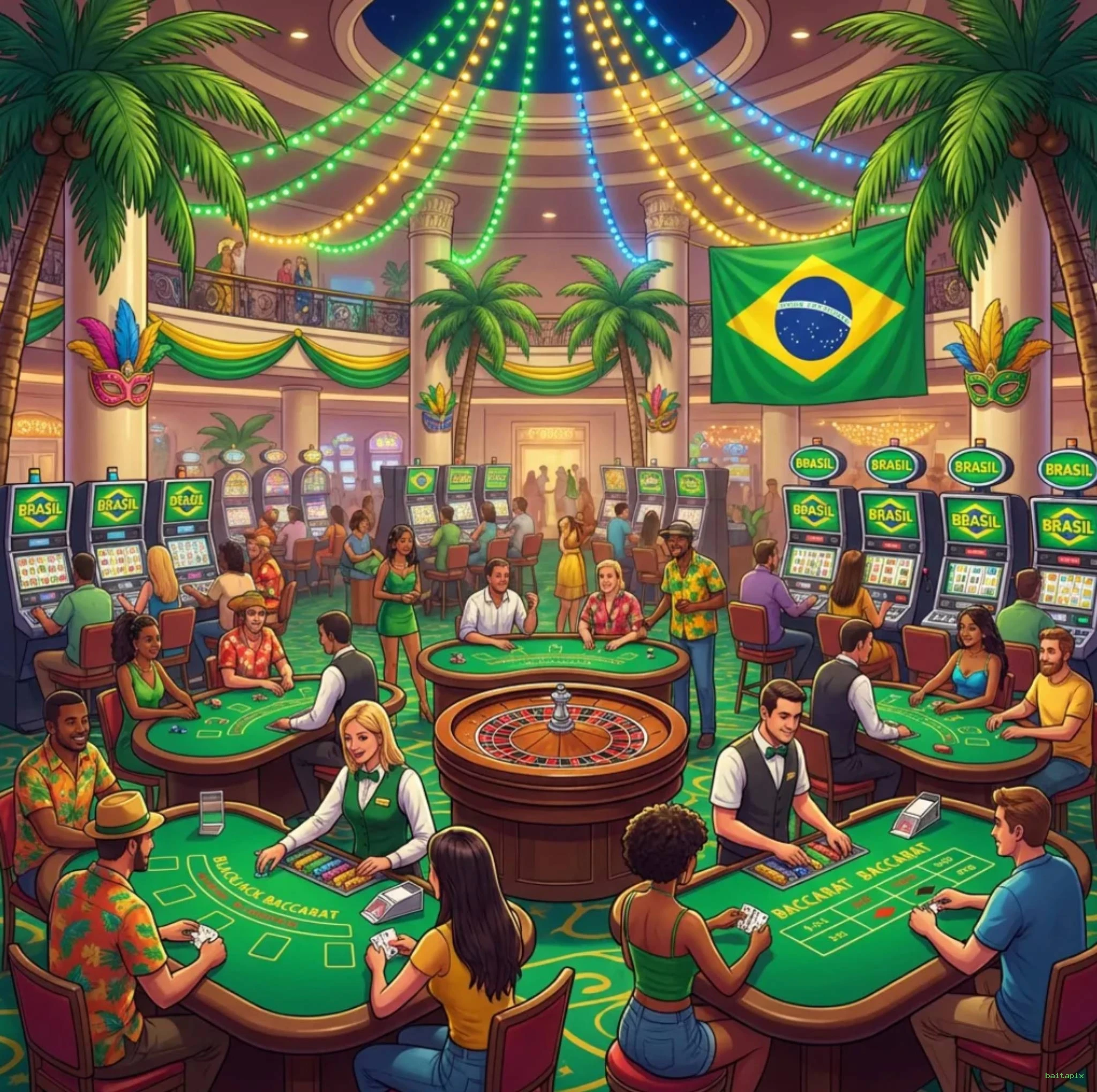 Imagem promocional dos jogos de lottery da baitapix